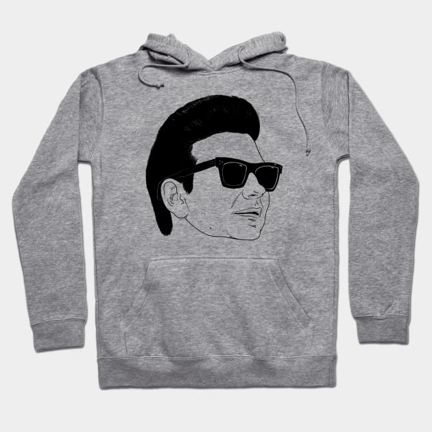 Roy Orbison Hoodie by TheCosmicTradingPost